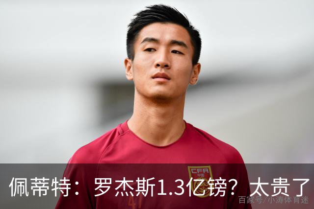 佩蒂特：罗杰斯1.3亿镑？太贵了！阿森纳可以把尼科作为替代方案